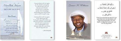 Personalized Prayer Cards